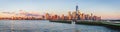 View to Manhattan from New Jersey Royalty Free Stock Photo