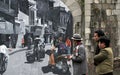 Phung Hung mural street features old Hanoi