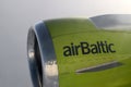 Traveling with Airbaltic plane to hot destinations.