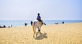 Traveling around the seashores and Beaches across the India, Asia. Puri of Odisha or Orissa in India a very old popular city,beach