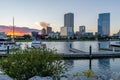 The sites of Milwaukee, Wisconsin Royalty Free Stock Photo