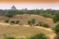 Traveling in Bagan, Myanmar.