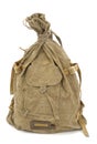 traveling duffel bag of an ordinary soldier of the Soviet army