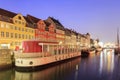 Traveling in the famous Nyhavn, Copenhagen