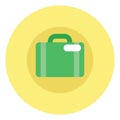 Traveling suitcase, icon