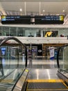 Traveling in the times of COVID 19, Empty airport concourse