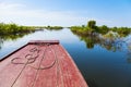 Traveling through Tonle Sap Lake