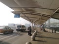 Traveller pending for taxi in Changchun Longjia Airport