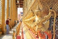 Traveller in Wat Phra Kaew