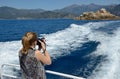 Travelling along the Corsican seacoast