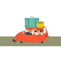 Travelling by car Royalty Free Stock Photo