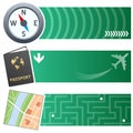 Travelling & Holiday Horizontal Banners