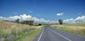 Travelling the open country roads on a beautiful day in New South Wales Australia. Royalty Free Stock Photo