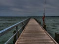 Travemuende at the baltic sea