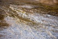 Travertine Terraces Formations At Mammoth Hot Springs In Yellowstone National Park Royalty Free Stock Photo