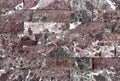 Travertine tile, brick building material color