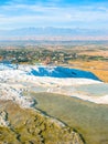Travertines of Pamukkale, Turkey Royalty Free Stock Photo