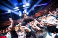 Travis Scott performing in Moscow Royalty Free Stock Photo