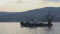 Trawl boat in Balchik Royalty Free Stock Photo