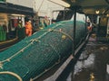 Trawl with redfish