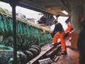 Trawl with redfish