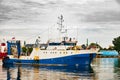 Trawler in port