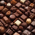 A tray of assorted gourmet chocolates2