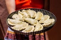 Tray of empanadas argentinas Royalty Free Stock Photo