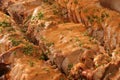 Tray of meat Royalty Free Stock Photo