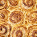 Tray of strawberry quark rolls