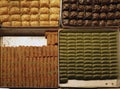 Trays of fresh baklava in in the Grand Bazaar