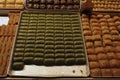 Trays of fresh baklava in in the Grand Bazaar