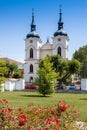 Trcka castle and monastery Zeliv, Vysocina district, Czech republic