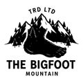 Trd ltd the bigfoot mountain logo Royalty Free Stock Photo