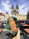 Trdelnik, Czech Republic sweet pastry