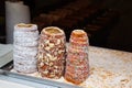 Trdelnik, traditional czech street food in Prague Czech Republic