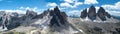 Tre cime di Lavaredo and Mount Paterno