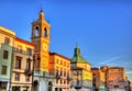 Tre Martiri Square in Rimini Royalty Free Stock Photo