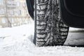 Tread car winter tires with liposystem. Safe driving