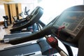 Treadmill dashboard with flare light