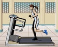 Treadmill running