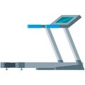 Treadmill vector illustration icon sport gym equipment