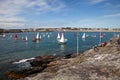 Trearddur Bay sailing Club Royalty Free Stock Photo