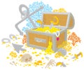 Treasure chest Royalty Free Stock Photo