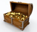 Treasure chest Royalty Free Stock Photo