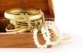 Treasure chest gold jewelry, bracelets