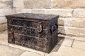 Treasure Chest in Newcastle Castle Royalty Free Stock Photo