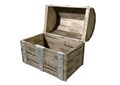 Treasure Chest Open Empty Royalty Free Stock Photo