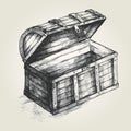 Treasure Chest Royalty Free Stock Photo