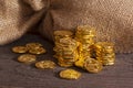 Treasure Doubloons Royalty Free Stock Photo